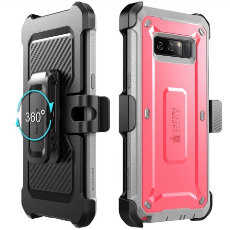 Husa pentru Samsung Galaxy Note 8 - Supcase Unicorn Beetle Pro - Pink / Gray