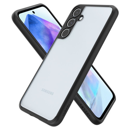Husa pentru Samsung Galaxy A55 5G, Spigen Ultra Hybrid, Matte Black