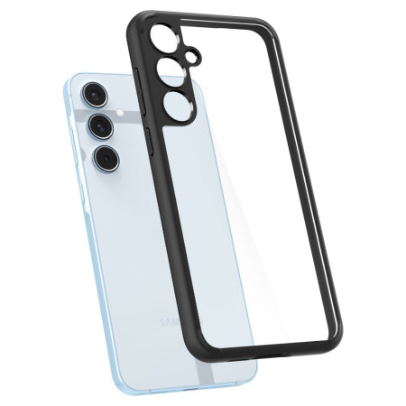 Husa pentru Samsung Galaxy A55 5G, Spigen Ultra Hybrid, Matte Black