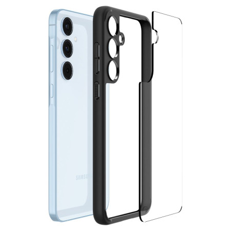 Husa pentru Samsung Galaxy A55 5G, Spigen Ultra Hybrid, Matte Black