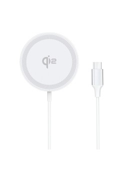 Incarcator Wireless Magnetic pentru iPhone - Duzzona (W18) - White