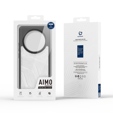 Husa pentru Realme 12 Pro / 12 Pro+ - Dux Ducis Aimo Series - Black