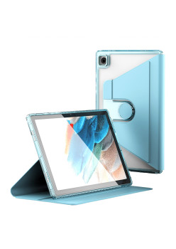 Husa tableta pentru Samsung Galaxy Tab A8 10.5 (2021), Crystal Book, Bumper rigid, Bleu