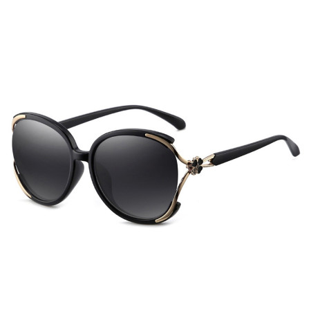 Ochelari de Soare pentru Femei cu Protectie UV, 1384, Black / Gray