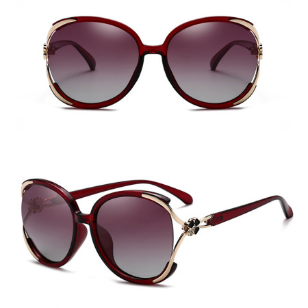 Ochelari de Soare pentru Femei cu Protectie UV, 1384, Red