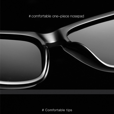 Ochelari de Soare pentru Barbati, 0717, Black