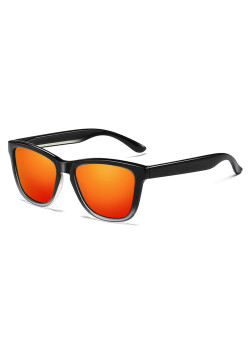 Ochelari de Soare pentru Barbati, 0717, Gradient Black / Red