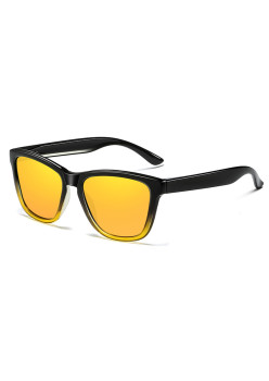 Ochelari de Soare pentru Barbati, 0717, Gradient Black / Yellow