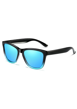 Ochelari de Soare pentru Barbati, 0717, Gradient Black / Blue
