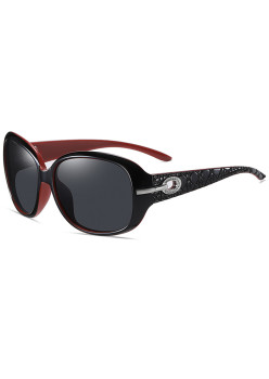 Ochelari de Soare Dama, 2012, Black / Red / Gray