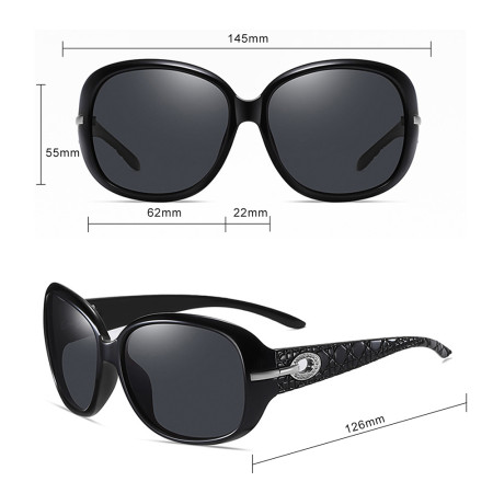 Ochelari de Soare Dama, 2012, Black / Purple / Gray