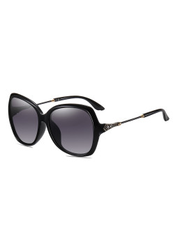 Ochelari de Soare pentru Femei, 8881, Black / Gray