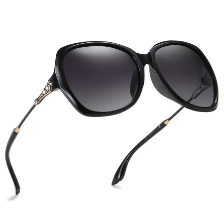 Ochelari de Soare pentru Femei, 8881, Black / Gray