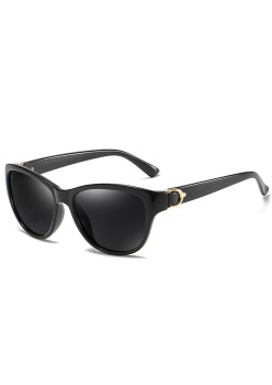 Ochelari de Soare pentru Femei, A572, Black / Gray