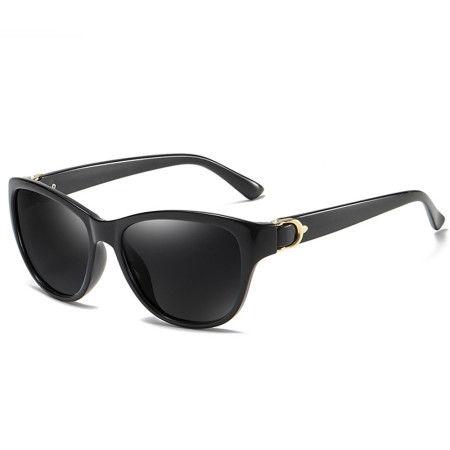 Ochelari de Soare pentru Femei, A572, Black / Gray