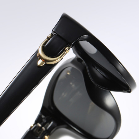 Ochelari de Soare pentru Femei, A572, Black / Gradient Gray