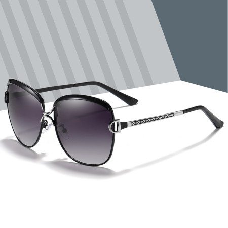 Ochelari de Soare Rotunzi, 8702, Black