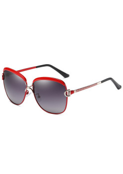 Ochelari de Soare Rotunzi, 8702, Red