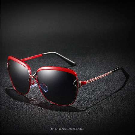 Ochelari de Soare Rotunzi, 8702, Red