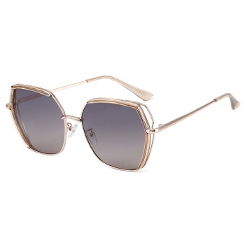 Ochelari de Soare Polarizati, 9768, Chanpagne / Gray