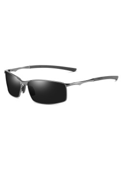 Ochelari de Soare pentru Barbati, 559, Black / Silver