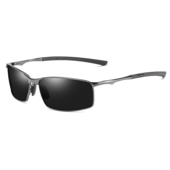 Ochelari de Soare pentru Barbati, 559, Black / Silver