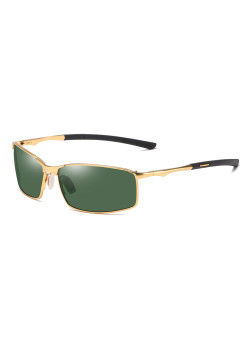 Ochelari de Soare pentru Barbati, 559, Gold / Green