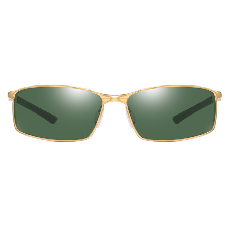 Ochelari de Soare pentru Barbati, 559, Gold / Green