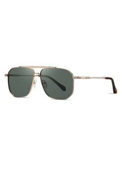 Ochelari de Soare pentru Barbati 8538, Gold / Blackrish Green