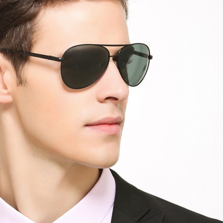 Ochelari de Soare pentru Barbati 2150, Gun Color / Black Gray