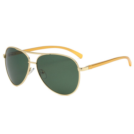 Ochelari de Soare pentru Barbati 2150, Gold / Blackish Green