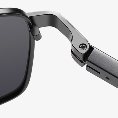 Ochelari cu Protectie UV pentru Barbati, LM001, Gun Color / Black Gray