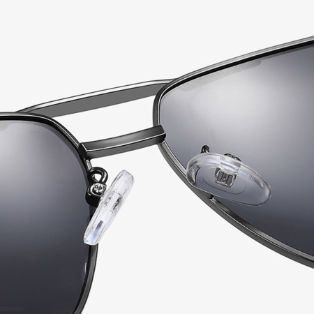 Ochelari cu Protectie UV pentru Barbati LM001, Gun Color / Gradient