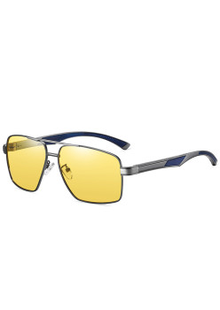 Ochelari cu Protectie UV pentru Barbati, LM001, Gun Color / Photochromic