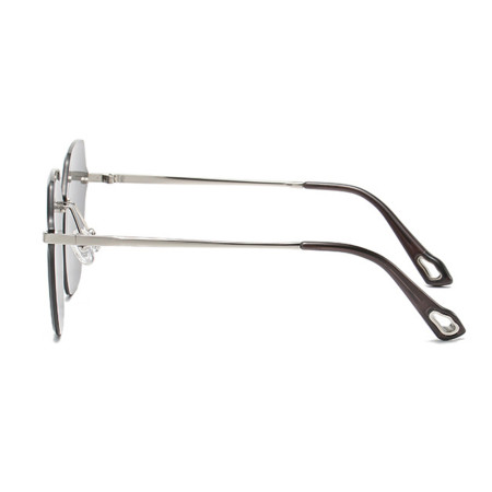 Ochelari de Soare pentru Femei 8195, Silver / Black Gray