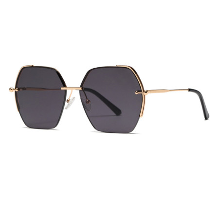 Ochelari Supradimensionati pentru Femei 8561, Gold / Gray