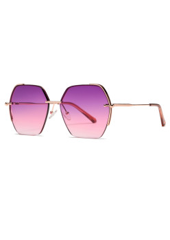 Ochelari Supradimensionati pentru Femei 8561, Rose Gold / Purple / Red