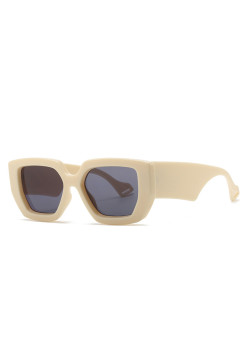 Ochelari de soare Vintage pentru Femei 86321, Beige