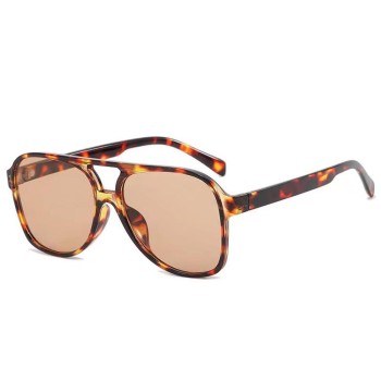 Ochelari de Soare pentru Femei 98061, Leopard / Tea