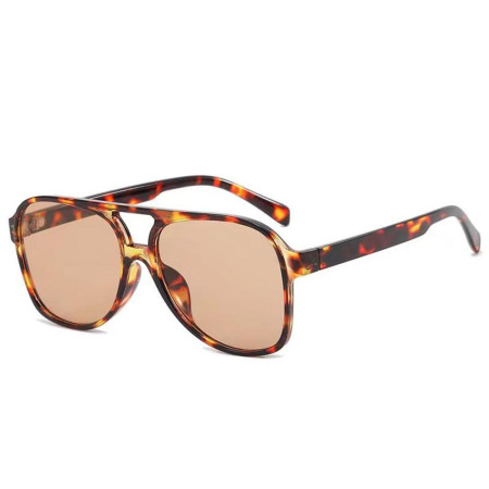 Ochelari de Soare pentru Femei 98061, Leopard / Tea