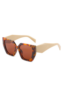 Ochelari de Soare pentru Femei 3967, Leopard / Brown