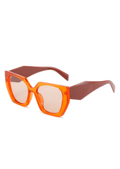 Ochelari de Soare pentru Femei 3967, Orange / Tan / Champagne