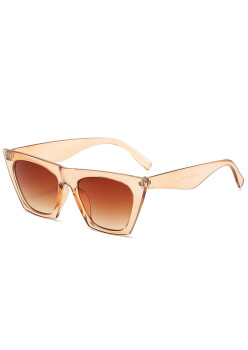 Ochelari de Soare pentru Femei, 5154, Champagne / Brown