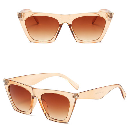 Ochelari de Soare pentru Femei, 5154, Champagne / Brown