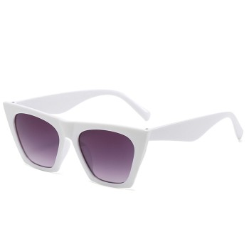 Ochelari de Soare pentru Femei, 5154, White / Gray