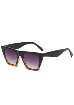 Ochelari de Soare pentru Femei, 5154, Black / Leopard / Gray