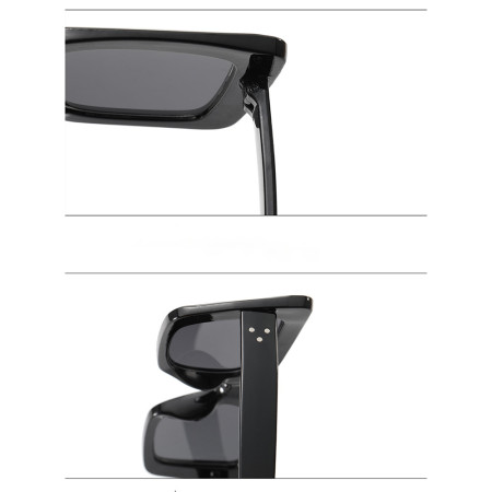 Ochelari de Soare pentru Femei, 5277, Black / Gray