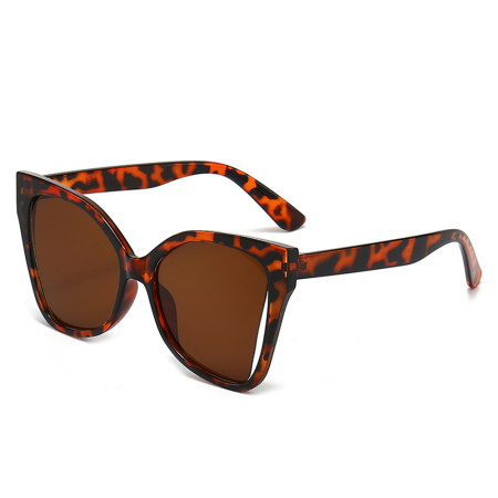 Ochelari de Soare pentru Femei, 5335, Leopard / Brown