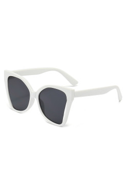 Ochelari de Soare pentru Femei, 5335, White / Gray