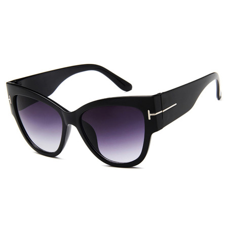 Ochelari de Soare pentru Femei, 9778, Black / Gradient Gray
